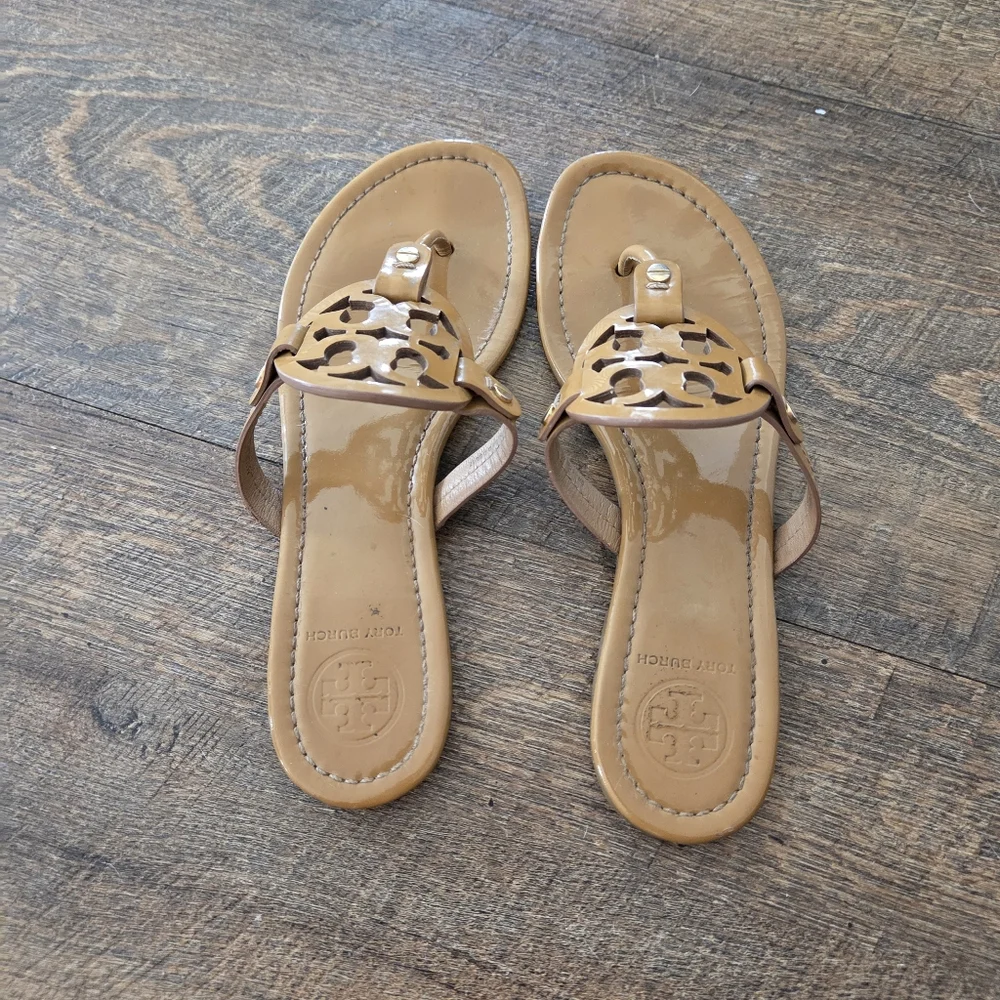 Tory Burch Miller Thong Sandals 8.5 - Picture 12 of 13